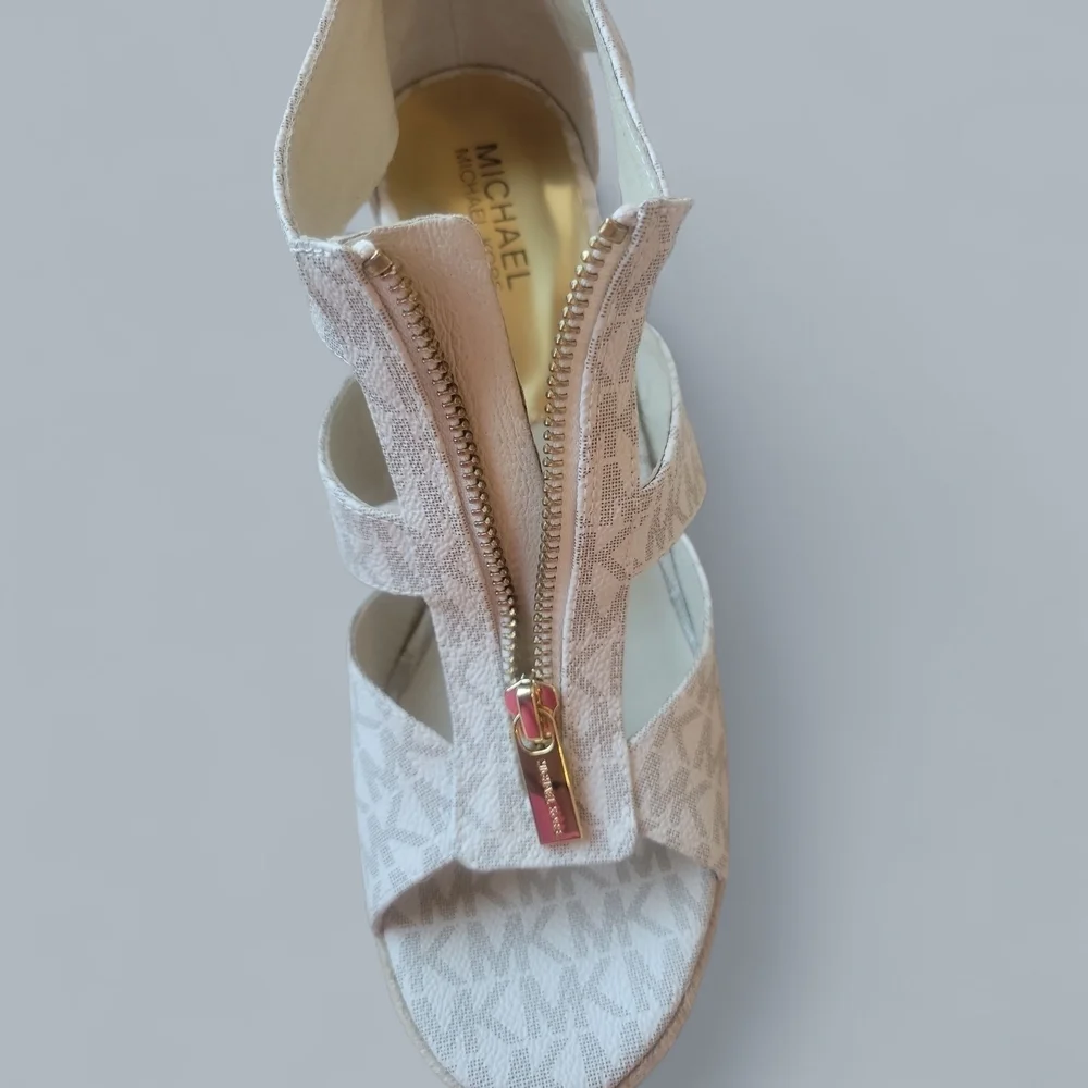 Michael Kors White Sandals